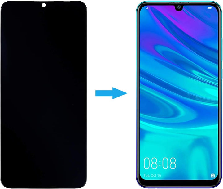 Duotipa Display Kompatibel mit Huawei P smart 2019 Pot-LX1 POT-LX1AF POT-LX2J 6.21 inch LCD Display