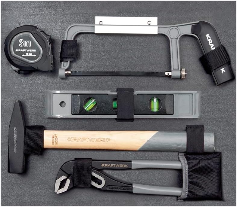 Kraftwerk 202152000 Werkzeugkoffer mit Akkuschrauber