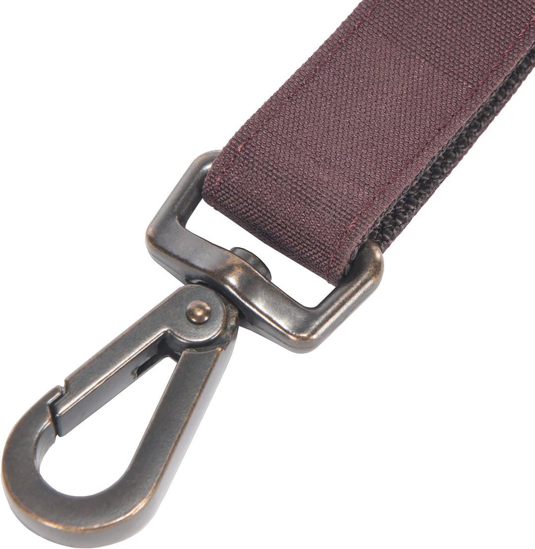 Carhartt Nylon Duck Dog Leash, Deep Wine, Large Braun Large, Braun Large