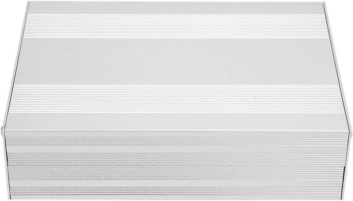 Aluminiumkasten PCB Instrumenten Kühlbox Electronic Project Case 54×145 ×200mm, Silber