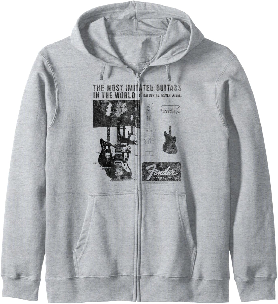 Fender The Most Imitated Guitars In The World Kapuzenjacke