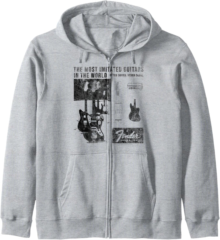 Fender The Most Imitated Guitars In The World Kapuzenjacke