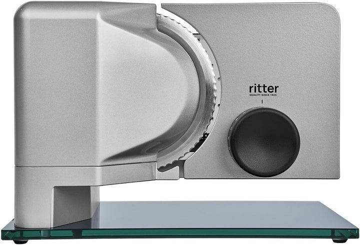 ritter sono 2 Elektrischer Allesschneider & Brotschneidemaschine aus Metall mit ECO-Motor, Made in G