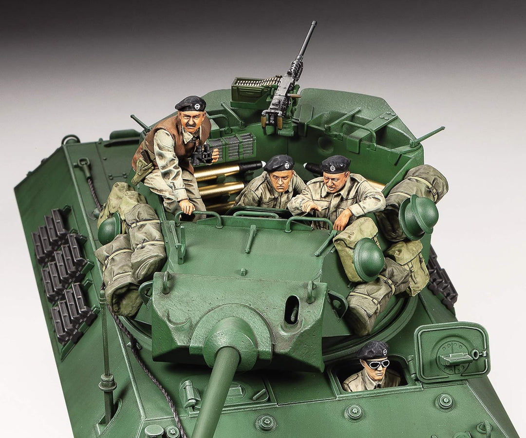 Tamiya 35366 Militär 35366-1:35 Britische M10 IIC Achilles, Modellbau, Plastik Bausatz, unlackiert