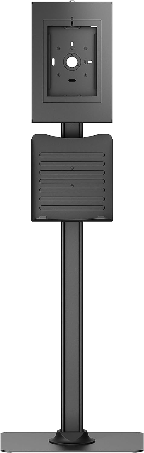 PureMounts® Tablet Halterung mit abschliessbarem Stahlgehäuse für iPad 5/6/7/8/9/ IPad Air 9.7"/ 10.