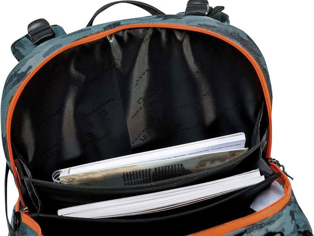 YZEA Schulrucksack PRO Spicy Rot Pink + Adressanhänger Bowatex