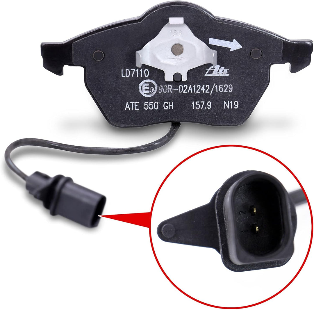 ATE 13.0470-7110.2 Bremsbelagsatz, Scheibenbremse