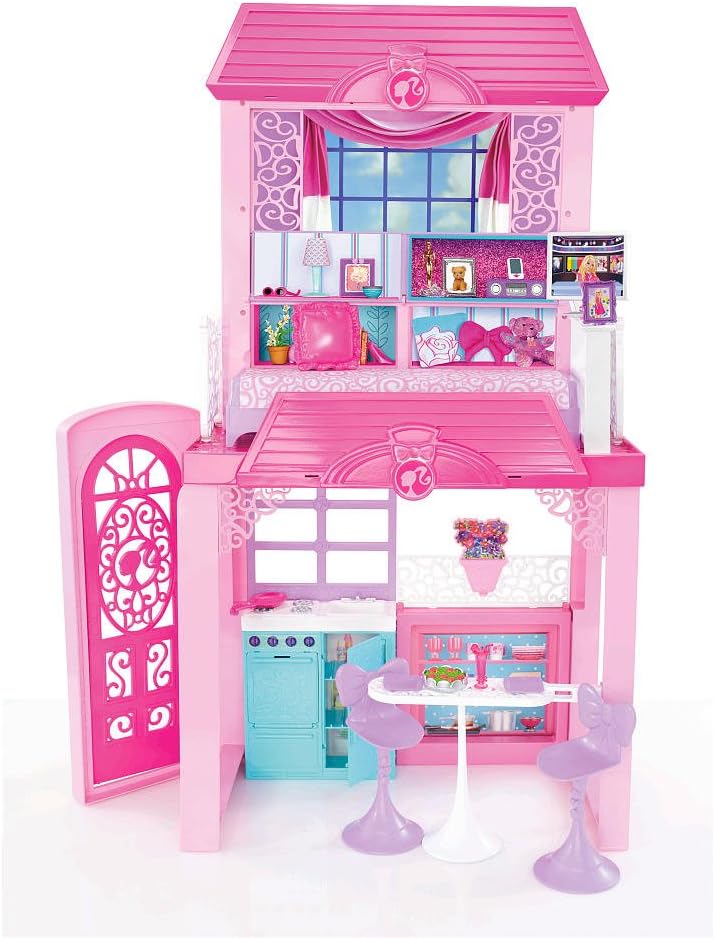 Mattel X7945 - Barbie - Design-Ferienhaus (neues Stecksystem-Spielkonzept) Haus am Meer, Haus am Mee