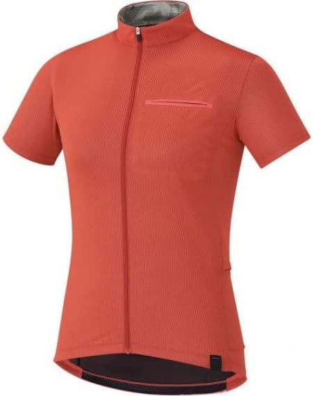 SHIMANO Damen Maillot M/C Sh W Transit Shirt Einheitsgrösse Rot, Einheitsgrösse Rot