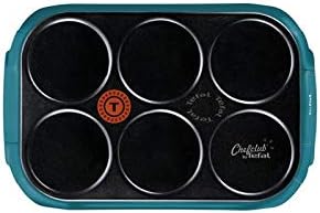 Tefal Crep'party Colormania Chefclub® PY559301 Crêpes-Pfanne, 1000 W, Blau