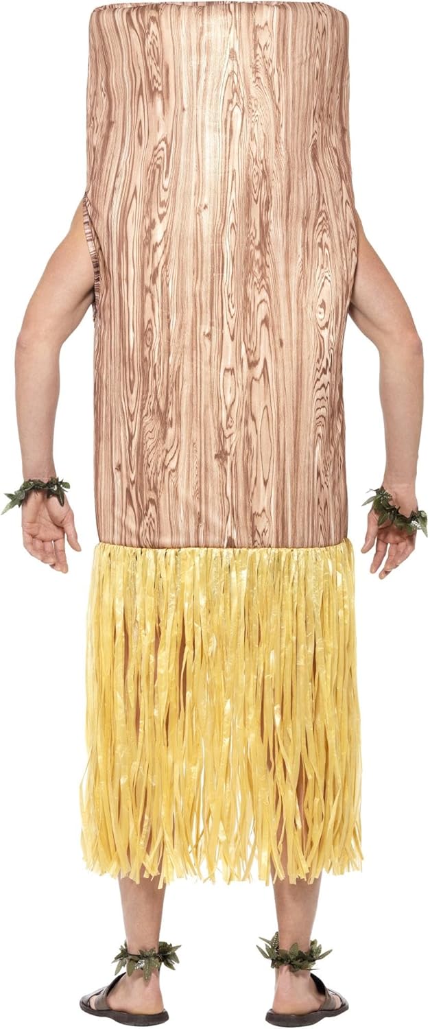 Tiki Totem Costume Einheitsgrösse Brown, Einheitsgrösse Brown