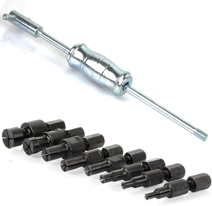 GRUNDLOCH-InnenLager-Abzieher- 9-teilig KUGELLager AUSZIEHER KFZ Werkzeug