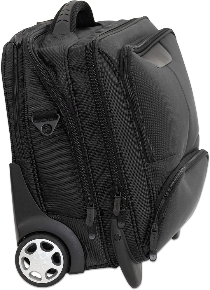 Dermata 2-Rollen-Businesstrolley Nylon 44,5 cm schwarz