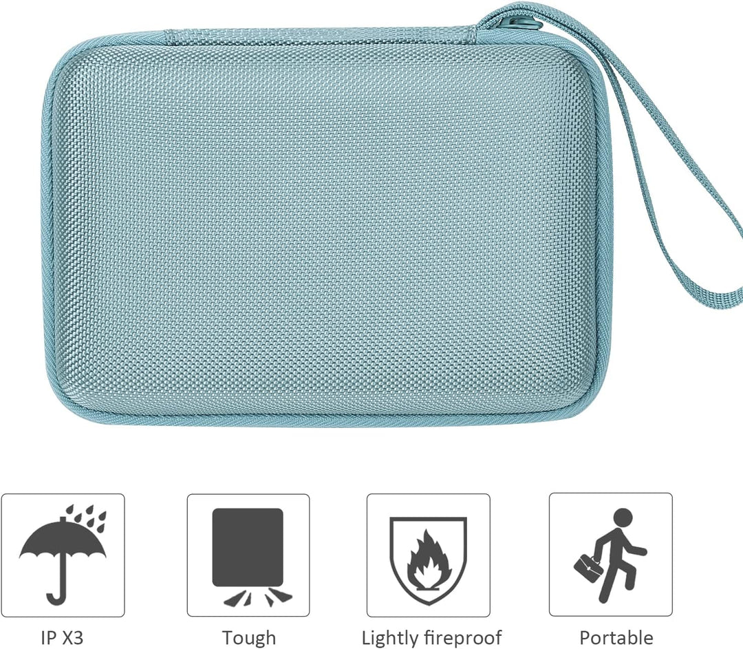 co2CREA Hart Tasche für Canon SELPHY Square QX10 Tragbarer Fotodrucker kompatibel für Druck-Set XS-2