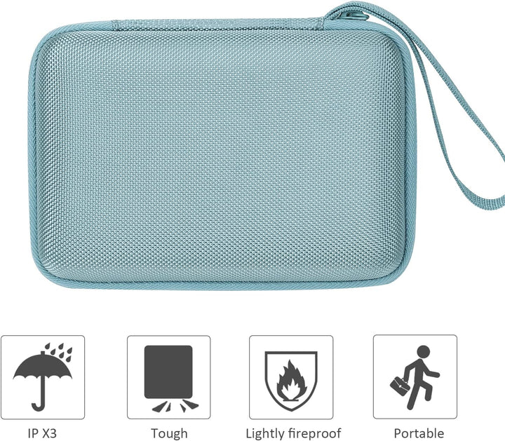 co2CREA Hart Tasche für Canon SELPHY Square QX10 Tragbarer Fotodrucker kompatibel für Druck-Set XS-2