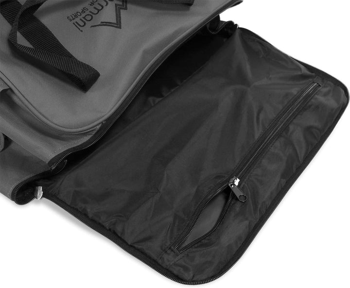 normani Skischuhtasche mit separatem Helmfach und Rucksackfunktion Alpine DEPO Dunkelgrau 53 Liter,