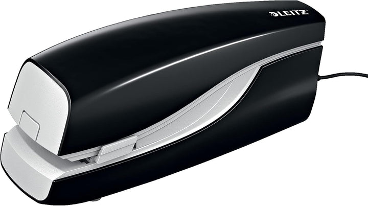 Leitz Elektrisches Flachheftgerät für 20 Blatt, Netzbetrieb, Inkl. Heftklammern, Schwarz, NeXXt-Seri