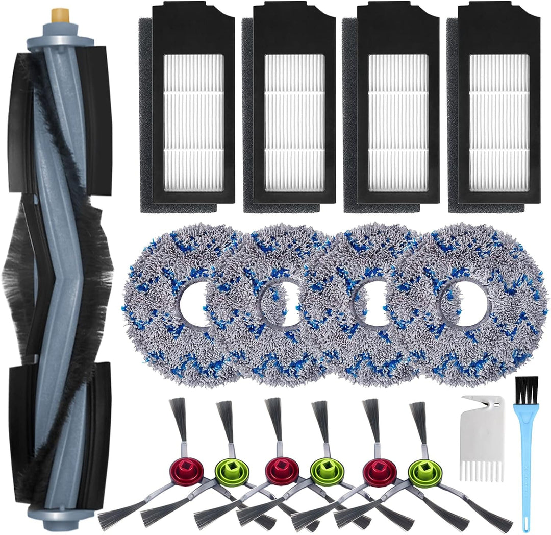 AiLomey Zubehör für Ecovacs DEEBOT X1 Omni, Ersatzteile für Ecovacs Deebot X1 Turbo Staubsauger, 1 H