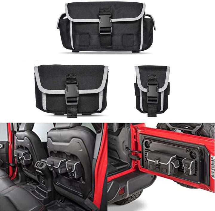 CTcar Sitzlehnen-Organizer Sitztaschen (ersetzen 82215429 Molle-Taschen) Langlebig, in mehreren Grös