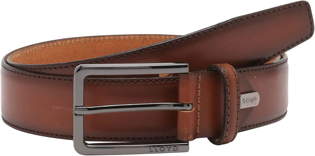 LLOYD Men's Leather Belt W95 Whisky