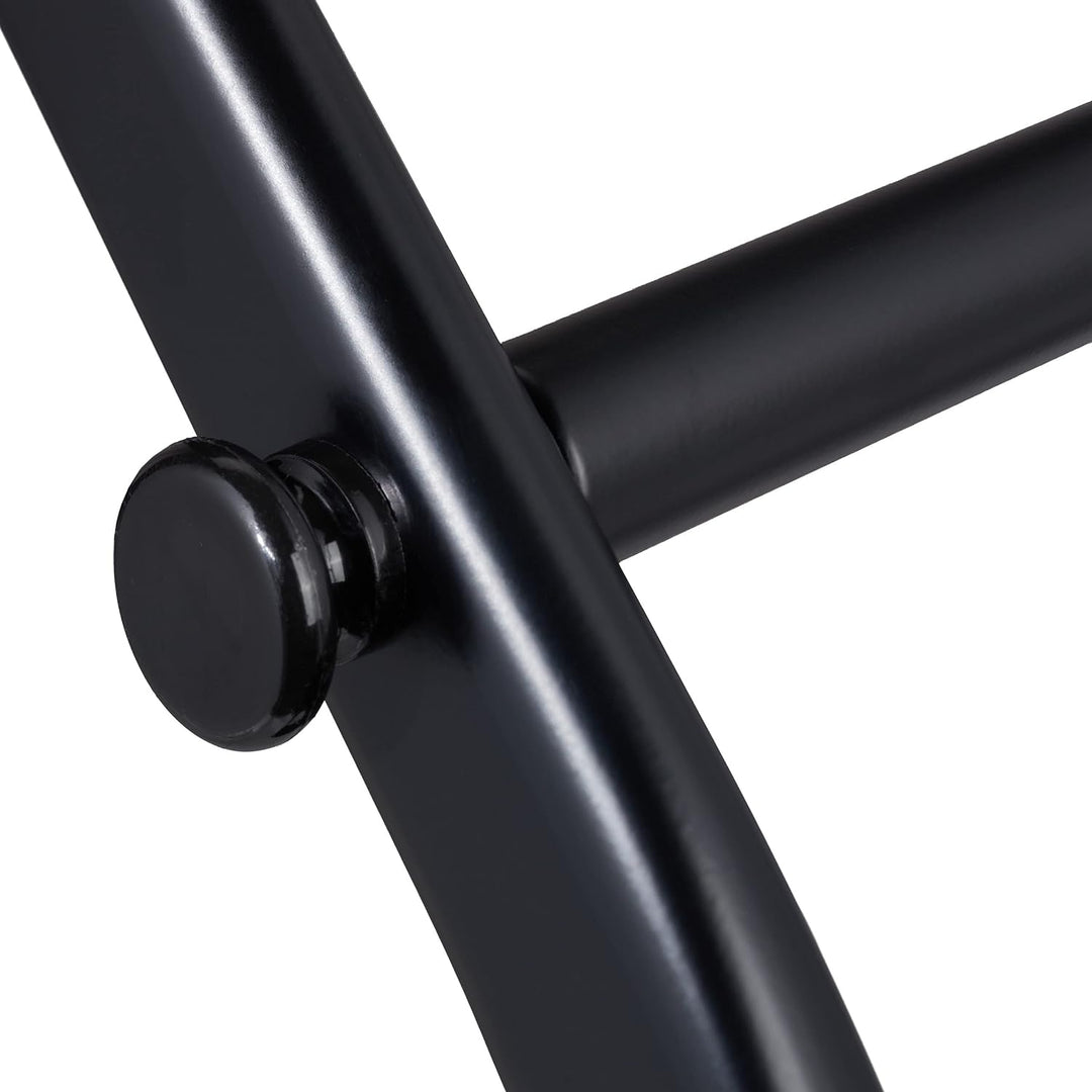 Relaxdays Handtuchständer, 3 Handtuchstangen, HBT: 86 x 51 x 19 cm, rutschfest, Badezimmer, Schlafzi