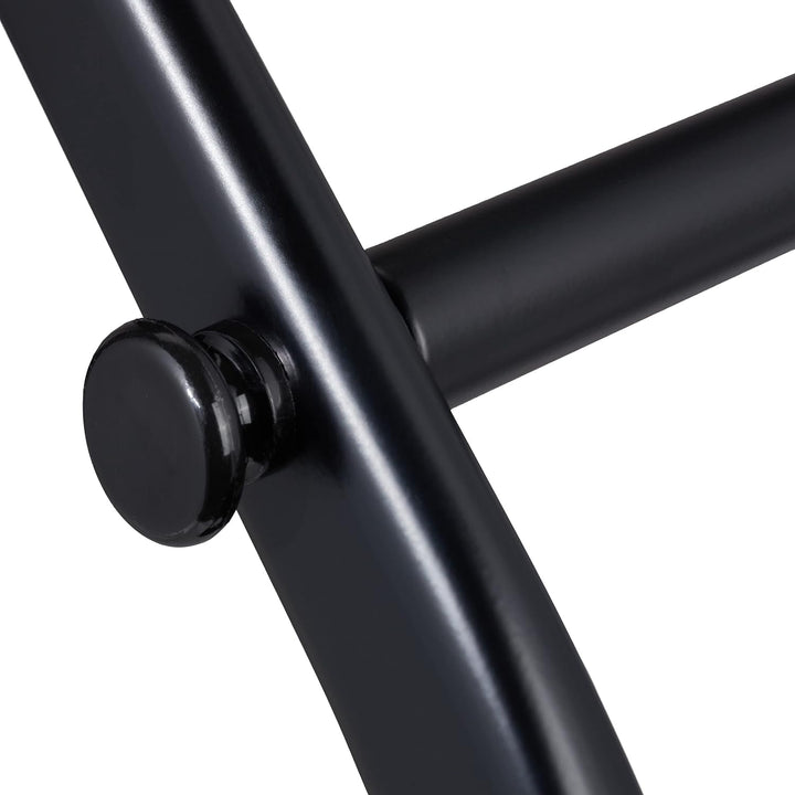 Relaxdays Handtuchständer, 3 Handtuchstangen, HBT: 86 x 51 x 19 cm, rutschfest, Badezimmer, Schlafzi