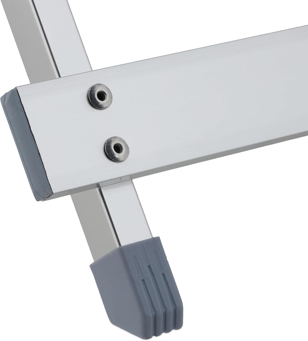 Relaxdays Klapptisch, wetterfest, Beistelltisch HBT: 61 x 49,5 x 47,5 cm für den Garten, robustes Al