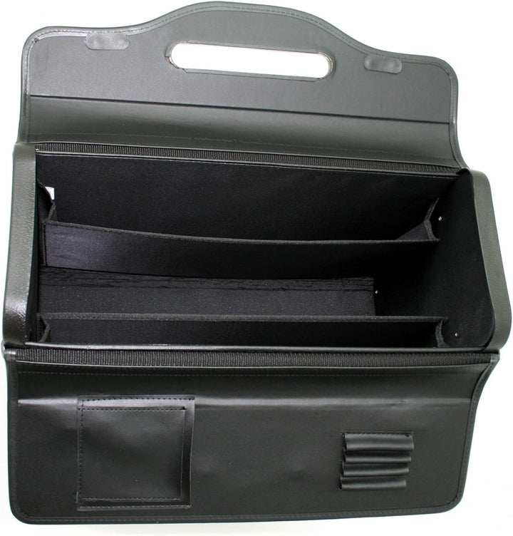 Bowatex Pilotenkoffer Aktenkoffer Dokumenten Koffer 49 cm gross Schwarz