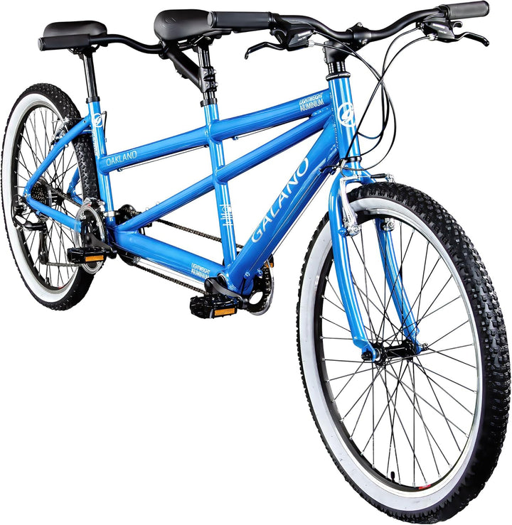 Galano Tandem Fahrrad 2 Personen Mountainbike 21 Gang Schaltung ab 145 cm Hardtail MTB Damen und Her