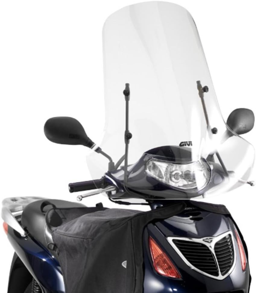 Givi 186AG Windschild Airstar mit Kantenschutz, Transparent