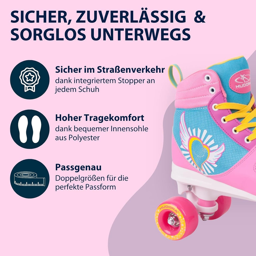 HUDORA Rollschuh Skate Wonders Gr. 35-40 37/38, 37/38