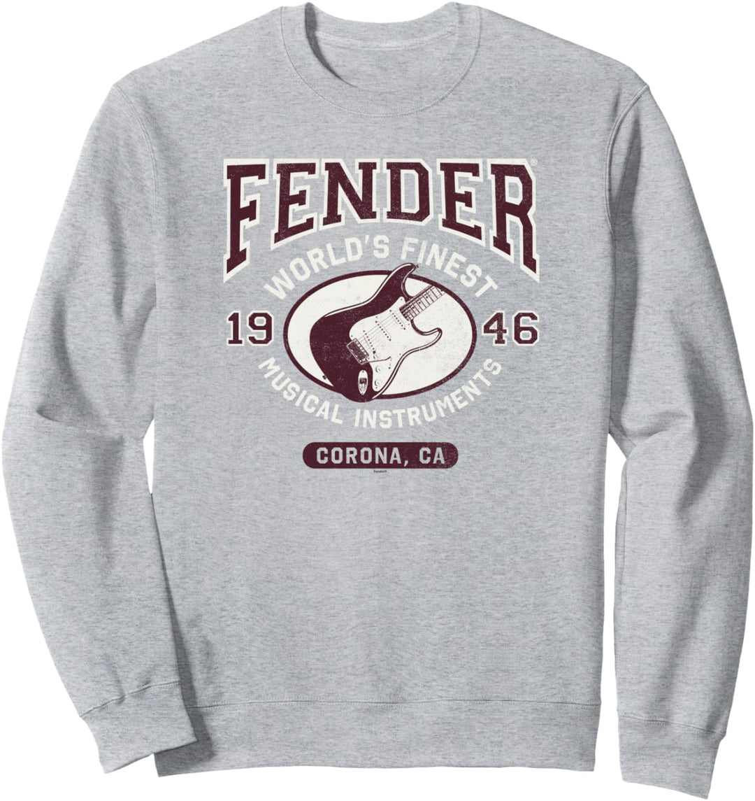 Fender World's Finest Musical Instruments Collegiate Strat Sweatshirt