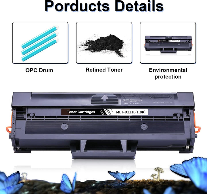 LOSMANN D111L Toner Kompatibel für Samsung MLT-D111L MLT-D111S für Xpress M2020W M2021 M2021W M2022