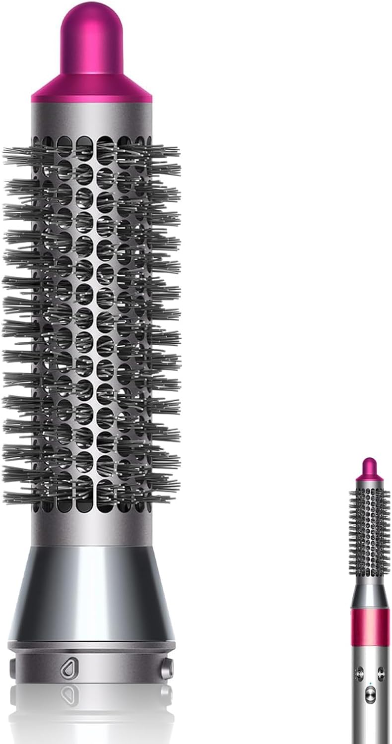 Kleine runde Volumenbürste für Dyson Airwrap HS01 HS05 Aufsatz Haarstyler-Zubehör Rose Red, Rose Red