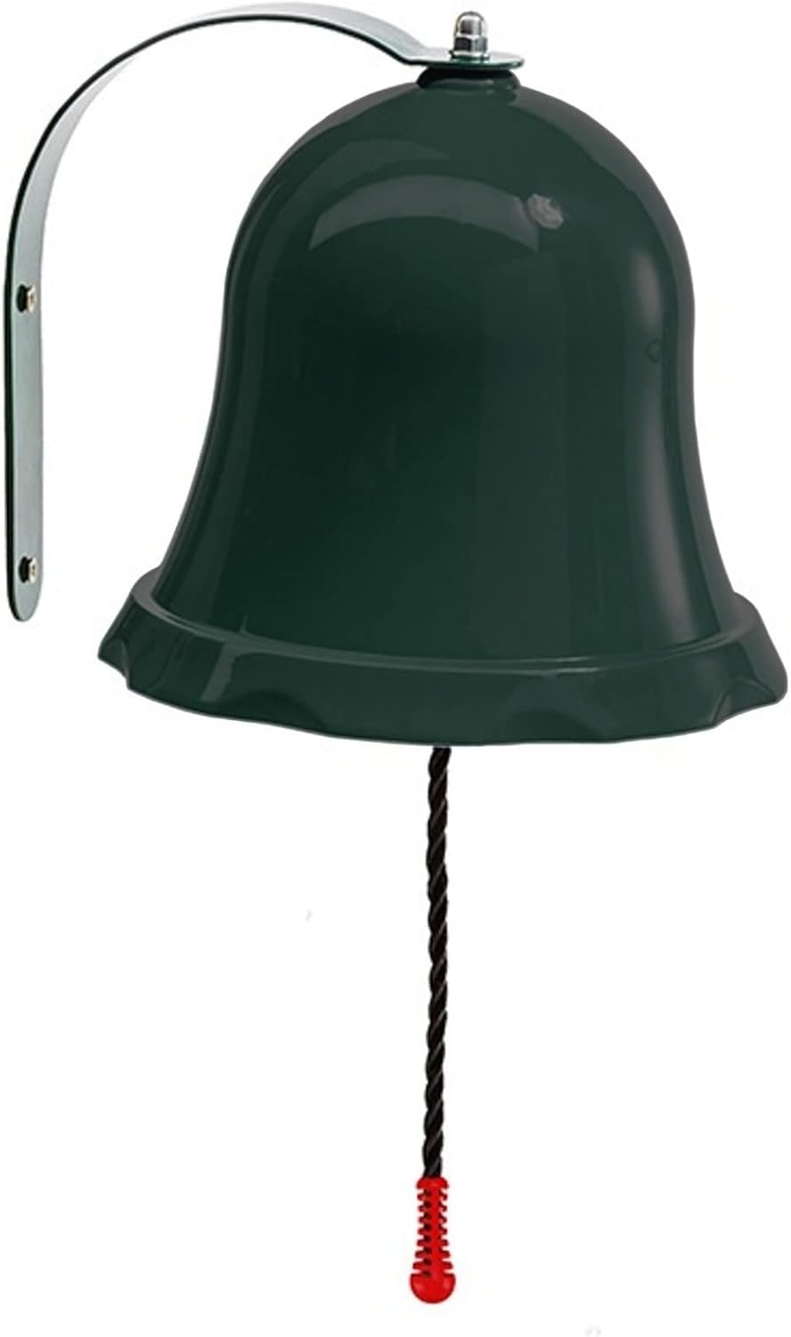 Glocke für Kinderspielhaus und Spielturm Titangrau Zubehör Spielhaus Stelzenhaus