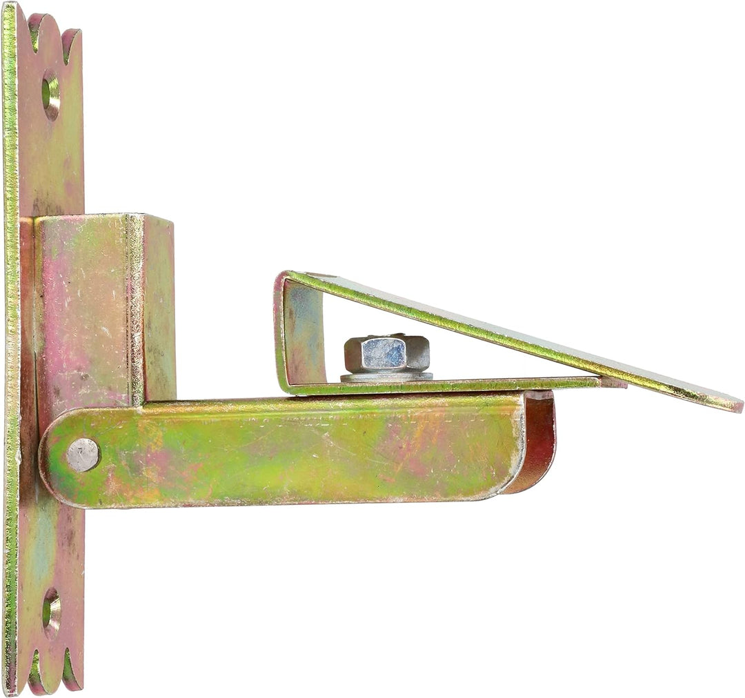 KOTARBAU® 2er Set Fensterladenhalter Verzinkt Gelb Funktionale Lösung für Verschiedene Situationen S