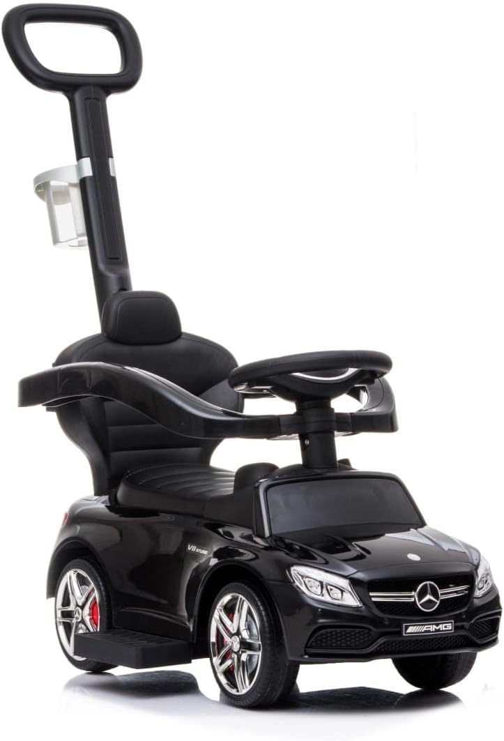 COIL Rutschauto mit der Schiebestange, Schiebeauto, Mercedes AMG C63, Kinderrutsche, Fahrzeug mit Ru