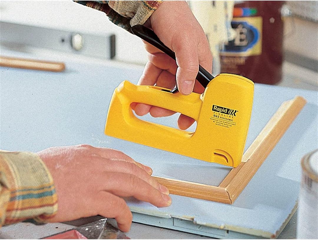 Rapid Handtacker R83, Tacker für Holz und Leinwand, Leicht, für Klammern Typ 13, 6-14mm und Nägel Ty