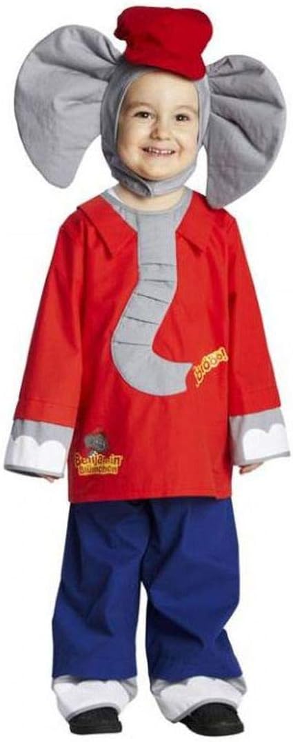 Rubie's 380100 - Kostüm für Kinder - Benjamin Blümchen, 128 128 Mehrfarbig, 128 Mehrfarbig
