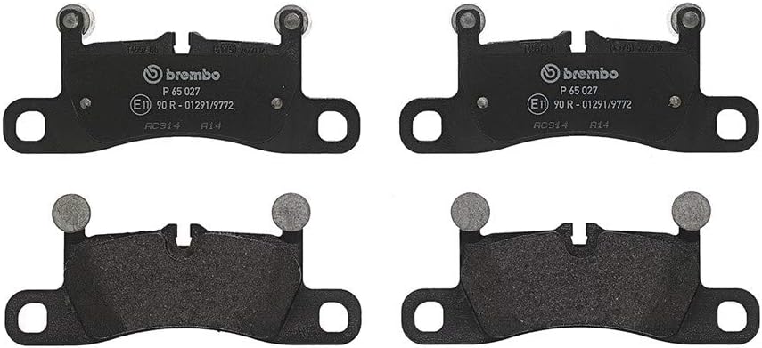 Brembo P65027 Hintere Bremsbeläge, Anzahl 4