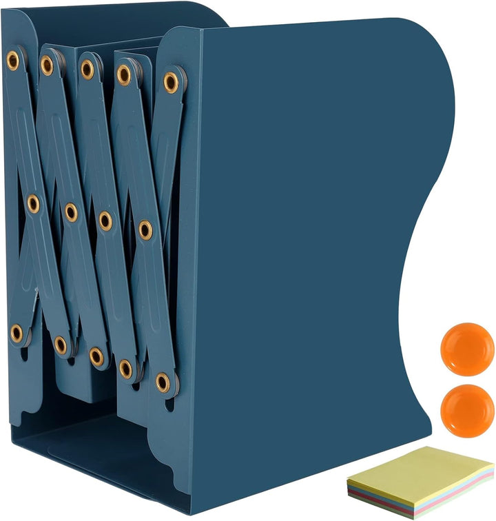 DIFIT Buchstütze, Verstellbar Buchstützen, Metall Bücherstützen, Erweiterbare Bücherhalter Book End,