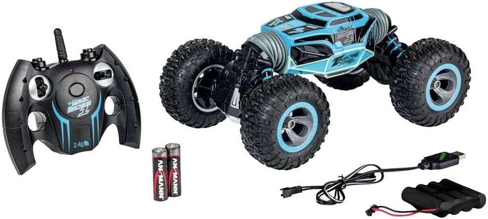 Carson 500404230-1:10 My First Magic Machine Blau 2.4G 100% RTR, Ferngesteuertes Auto/Fahrzeug, RC-F