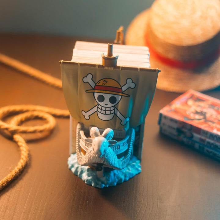 Grupo Erik Buchstütze One Piece Schiff Figur Buchständer Buchstütze Kinder und Erwachsene 15 x 20 x