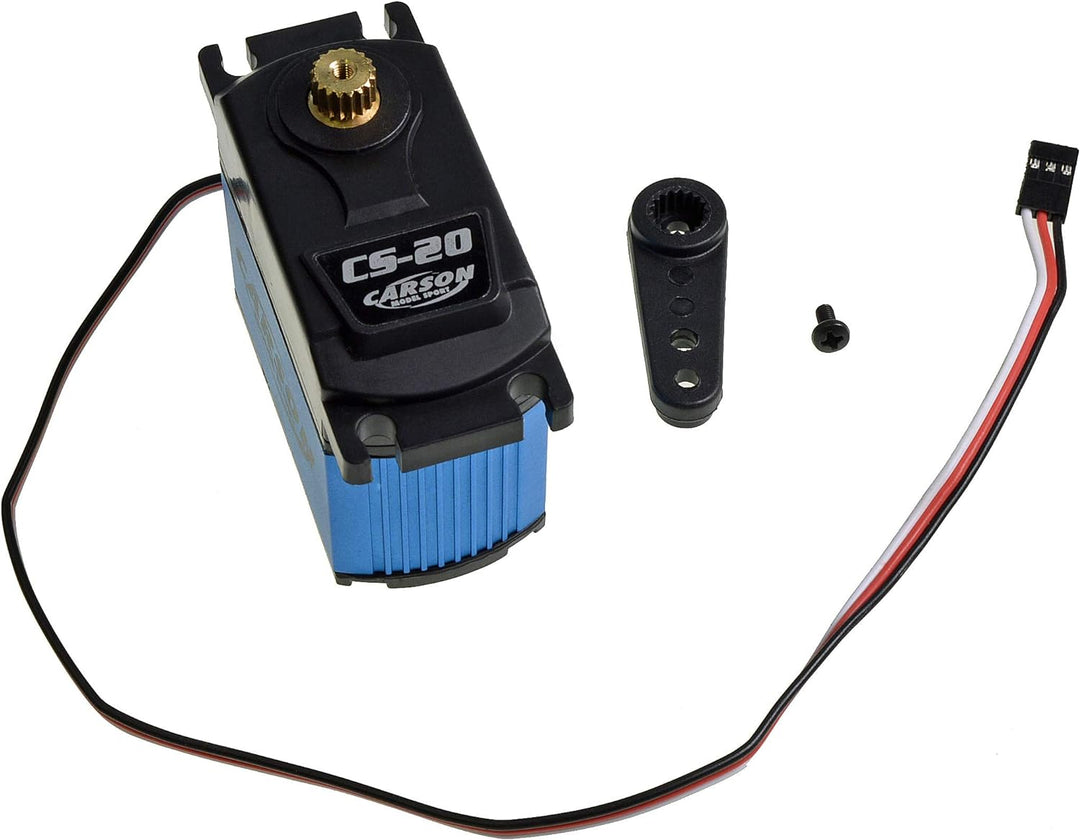 Carson 500502034 - Servo CS-20-20 kg/JR-Stecker CS-20 20kg/JR Stecker, CS-20 20kg/JR Stecker