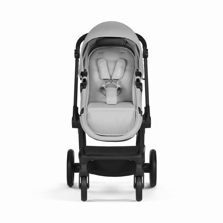 CYBEX Gold Kinderwagen EOS 2-in-1, Reisesystem, Ab Geburt bis 22 kg (ca. 4 Jahre), Lava Grey Lava Gr