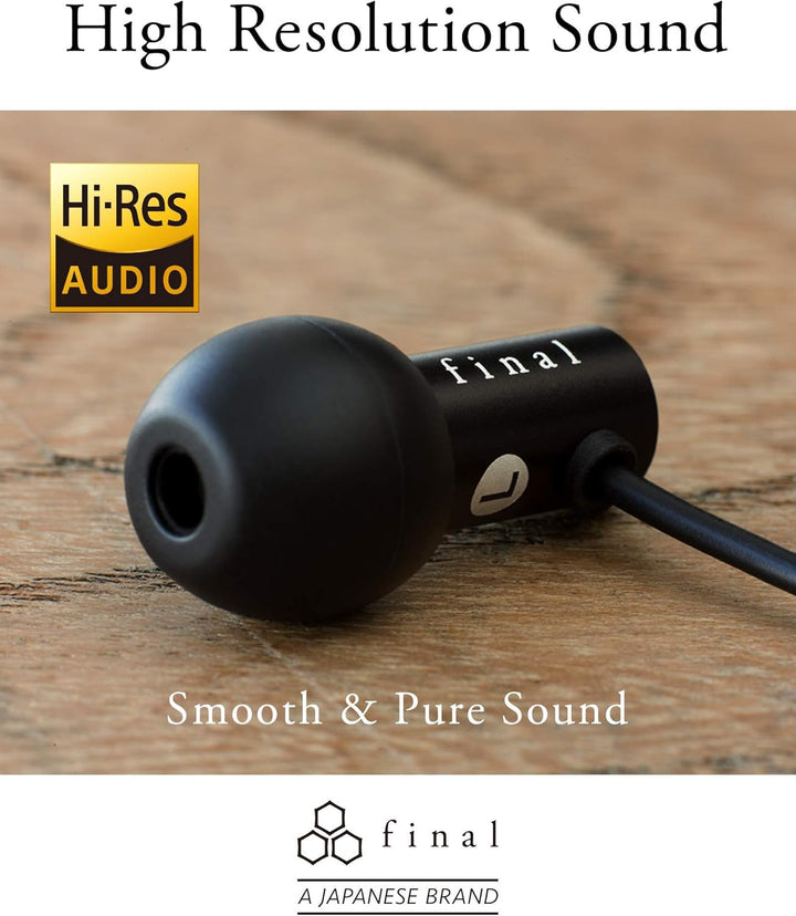 final E2000 Geräuschisolierender In-Ear Kopfhörer - Aluminium Schwarz E2000 Schwarz, E2000 Schwarz