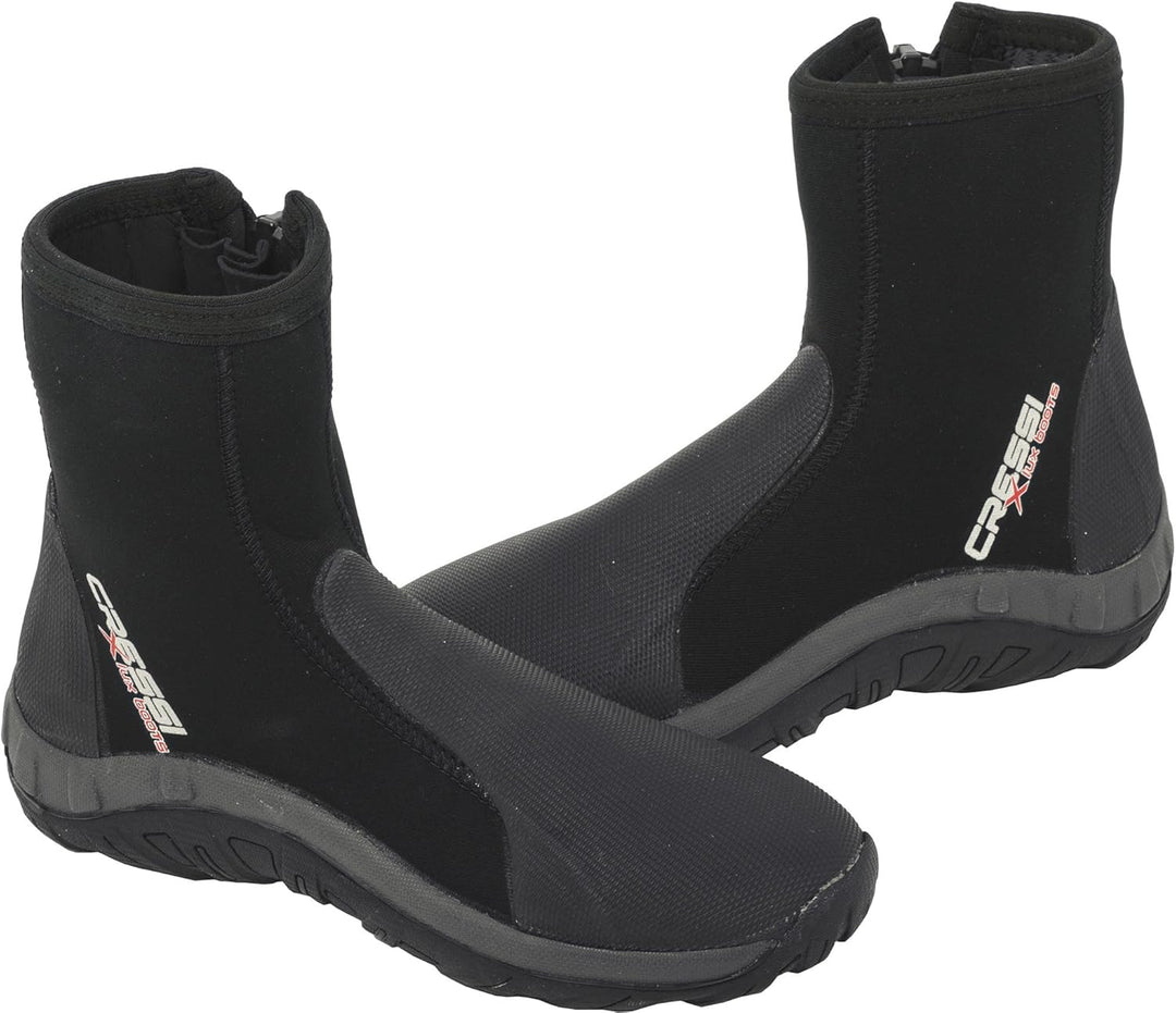Cressi Lux Dry wasserdichte Bottilons Boots mit Fussbett Anti-derapants Néoprenè aus 5 mm dick S 36/