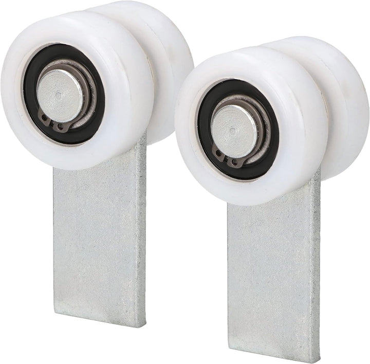 KOTARBAU® 2er Set Laufrollen für Schiebetore mit 2 Polyamidrädern ⌀ 43 mm, ⌀ 43 Mm