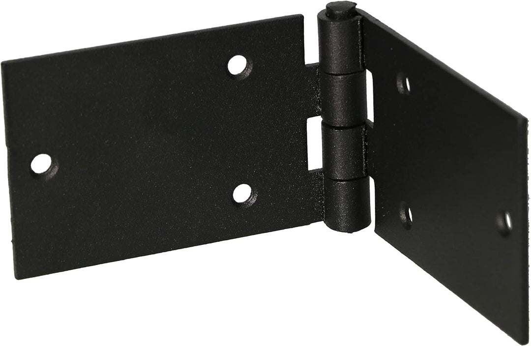KOTARBAU® 25er Set Türscharnier Kistenband Möbelscharnier 100x50 mm Gerollt Schwarz 100x50 mm 25er S