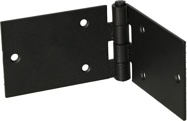 KOTARBAU® 25er Set Türscharnier Kistenband Möbelscharnier 100x50 mm Gerollt Schwarz 100x50 mm 25er S